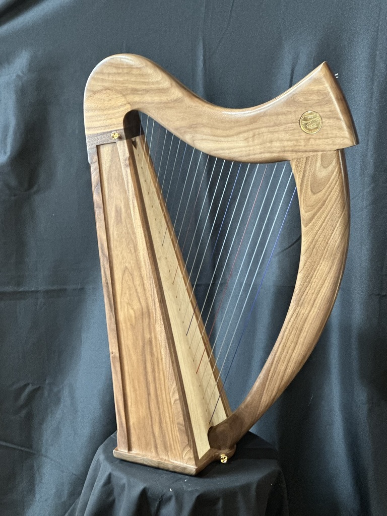 希少Stoney End Harp Eve Cherry Featherlite Stoney End Lap Harp